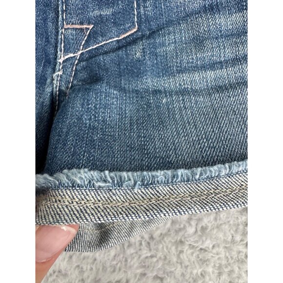 William Rast Ryder Womens Distressed Denim Shorts Size 23 - Picture 10 of 15
